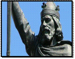King Alfred statue