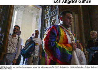 Screenshot 2025-09-12 at 12-07-22 LGBTQ LGBTQ+Catholics make Holy Year pilgrimage to Rome and celebrate a new feeling of welcome - Los Angeles Times.png